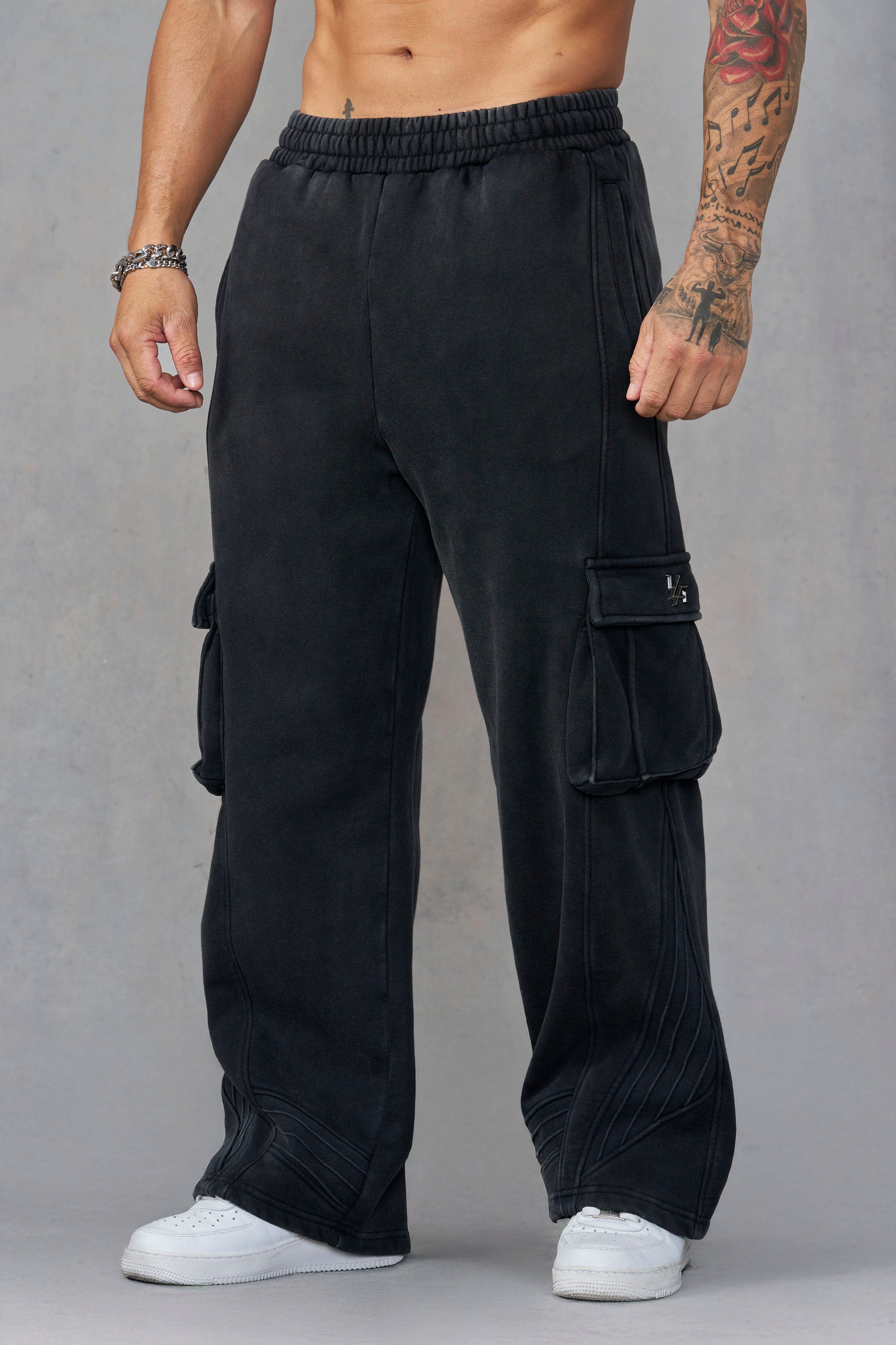 Batman Armored Sweats Black Wash