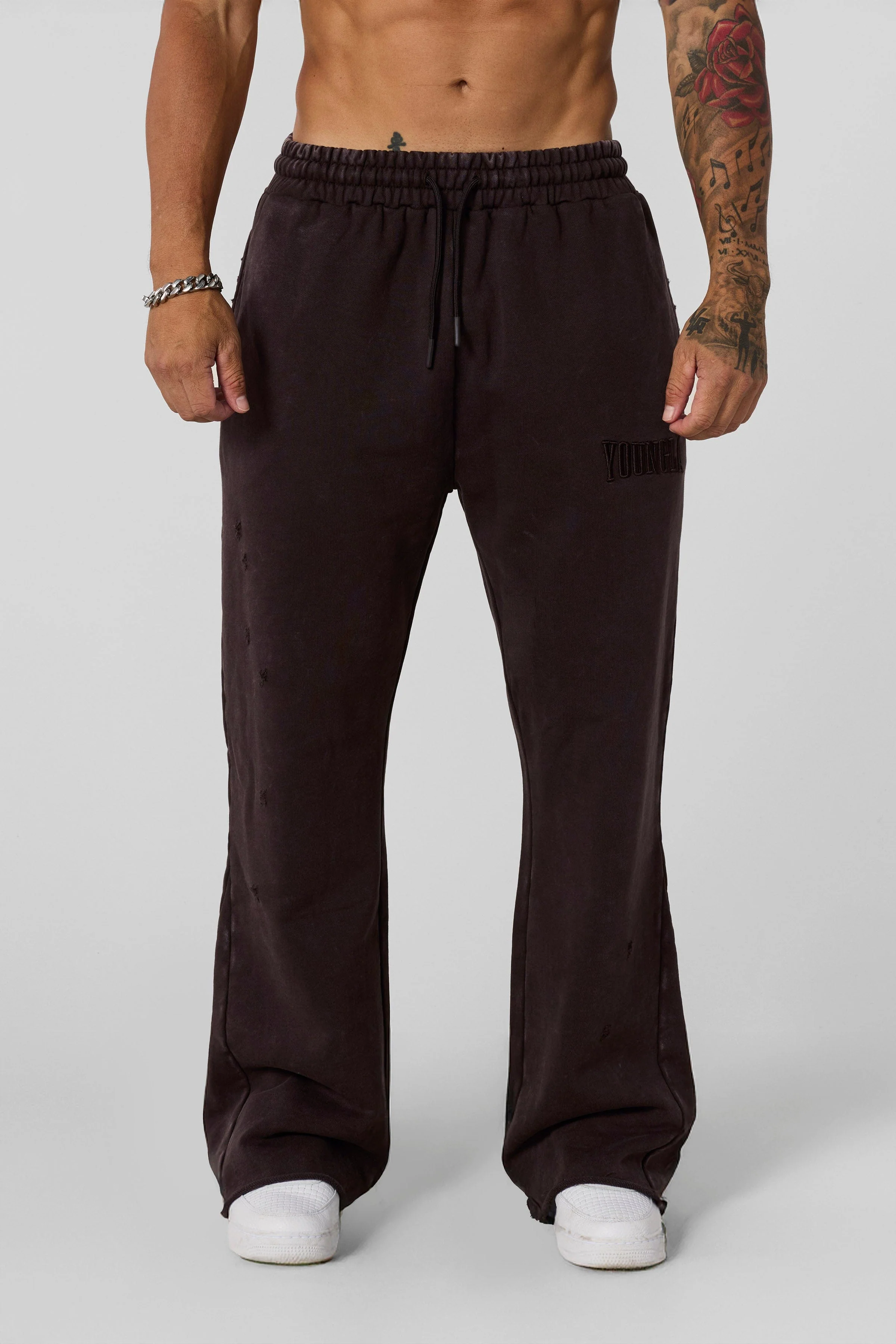 Flare Sweats Brown Wash