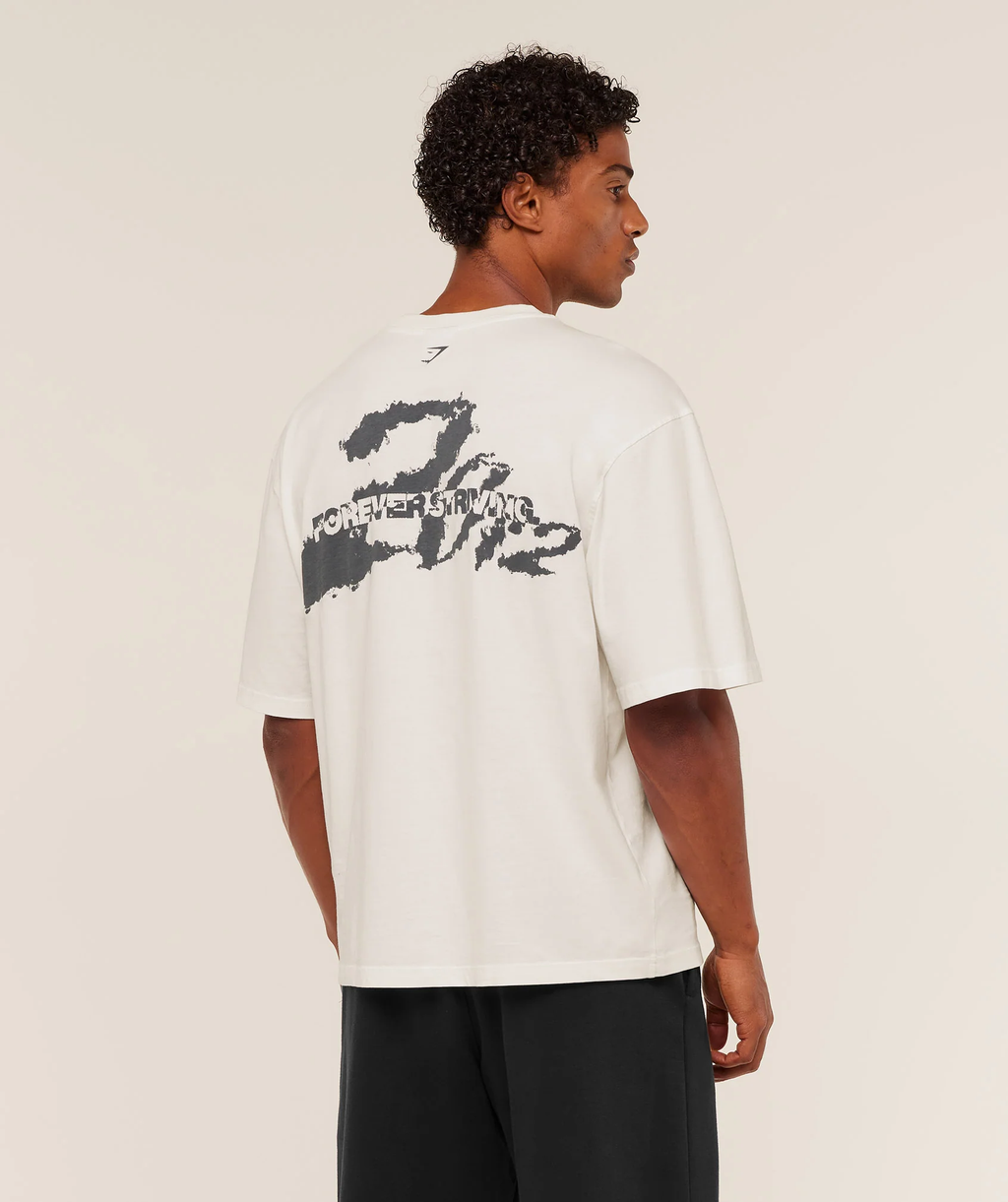 Forever Striving T-Shirt Soft White