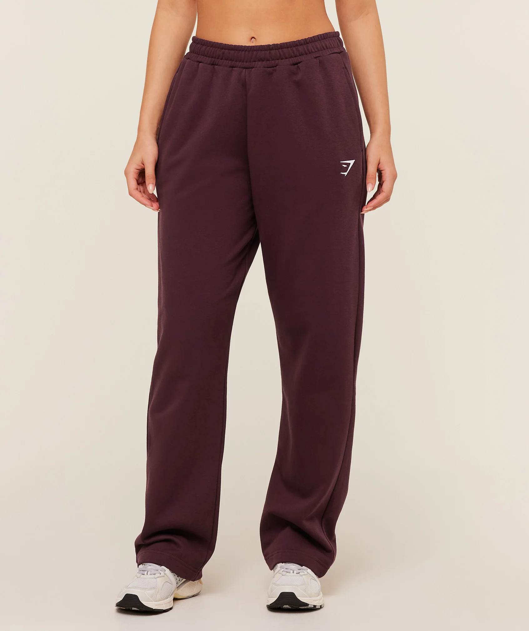 Training Fleece Straight Leg JoggersCherry Purple