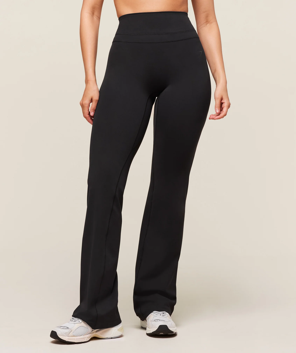 Whitney Regular Flared Leggings Black