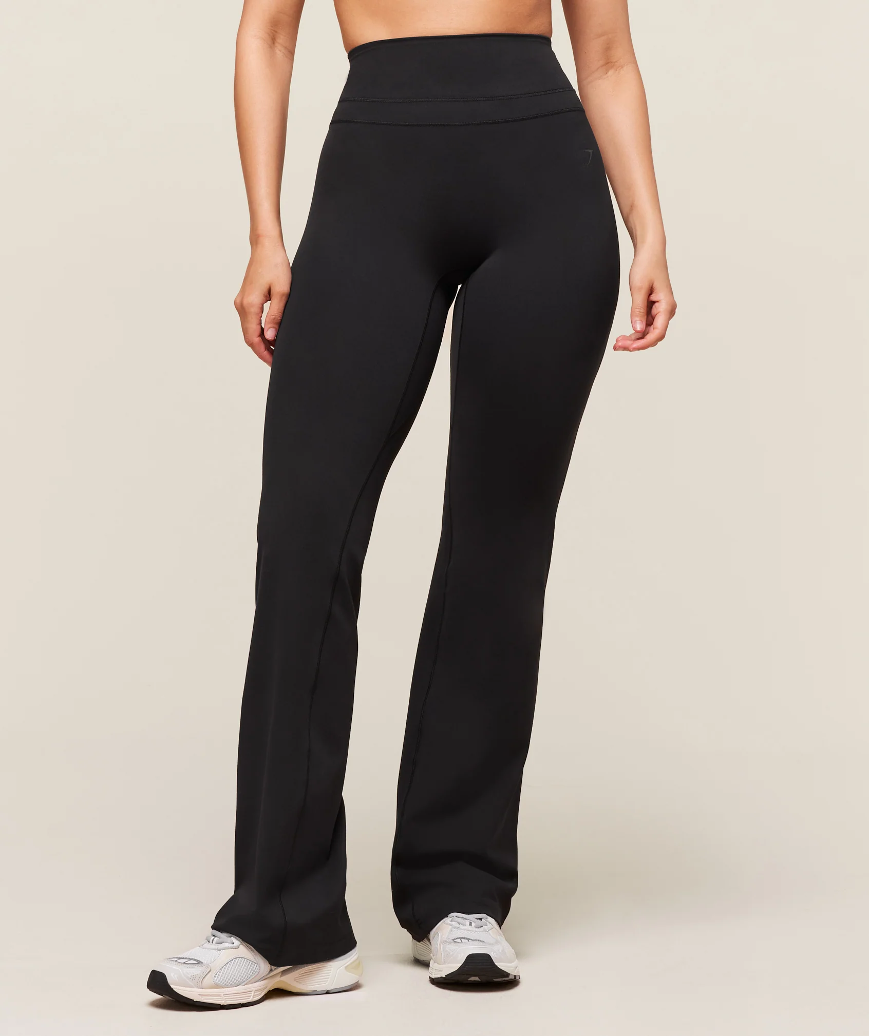 Whitney Regular Flared Leggings Black