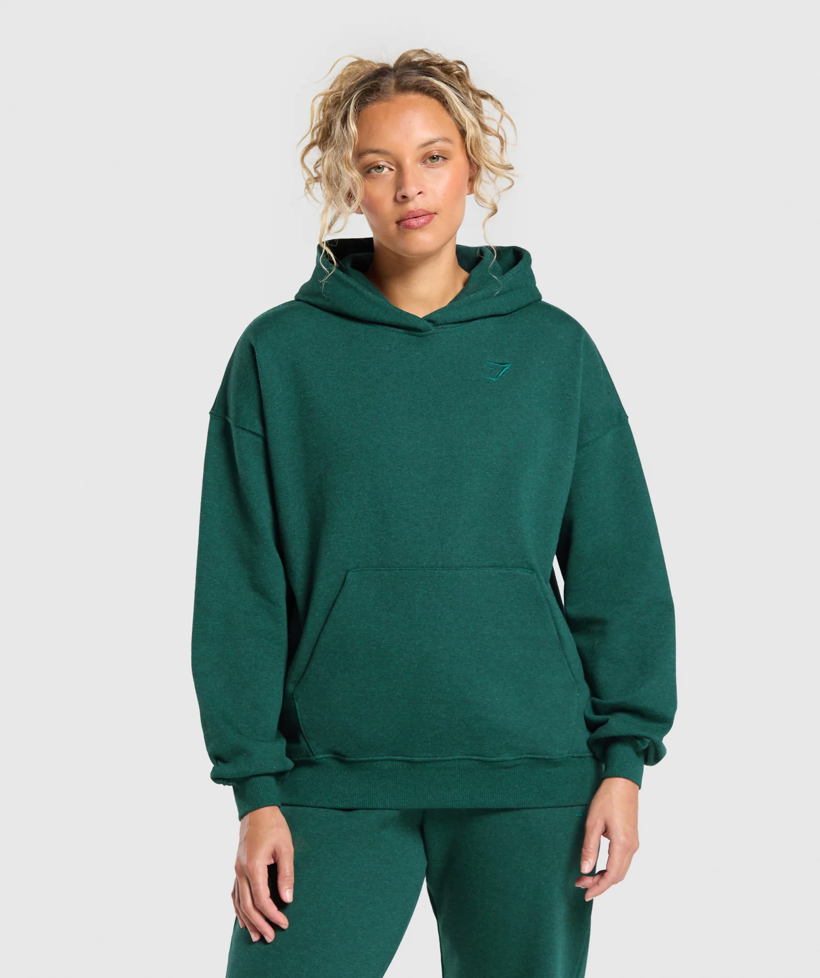 Rest Day Sweats Hoodie Bros Bold Teal Marl