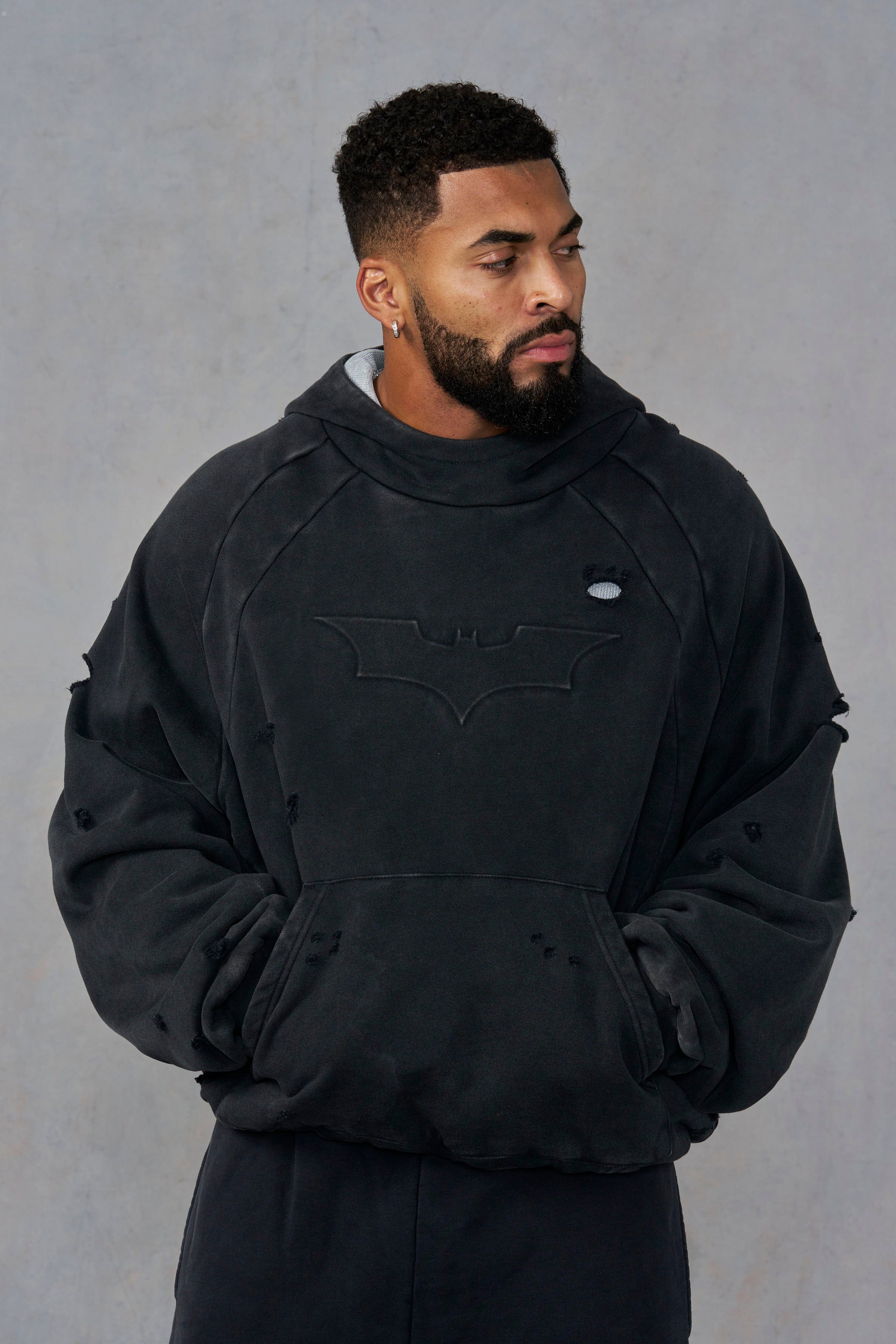 Batman Street Hoodies Black