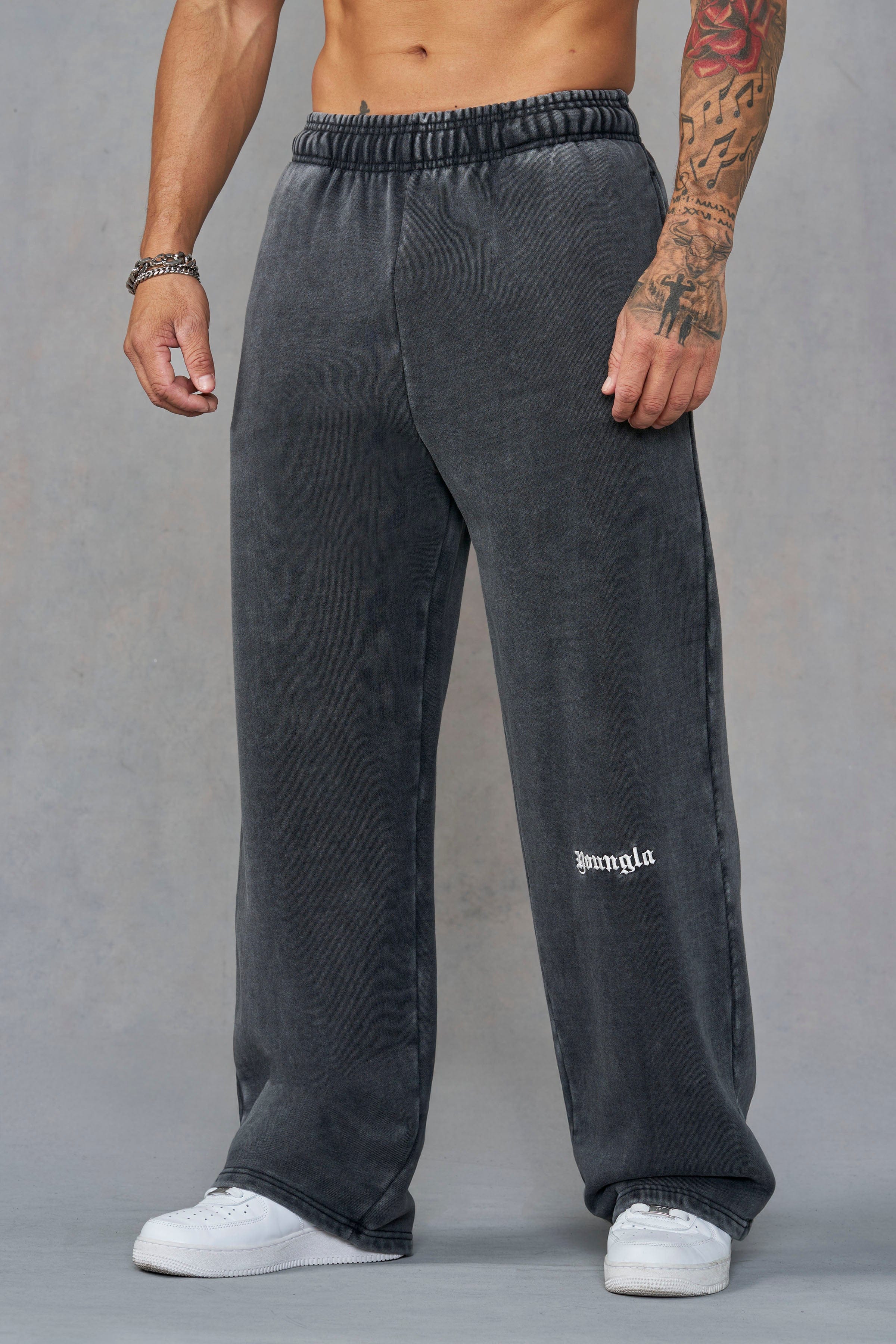 Core Baggy Sweats Grey Wash