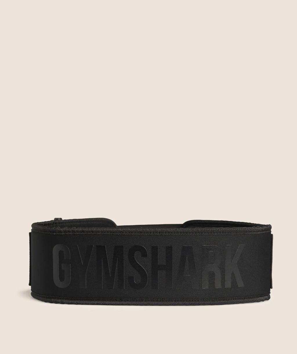 Velcro Weightlifting Belt Black