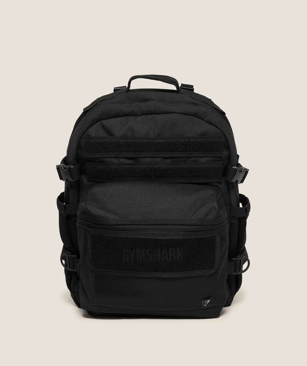 Gymshark Tactical Slouch Backpack - GS Black